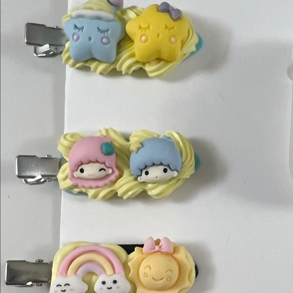 Handmade cute hair clips